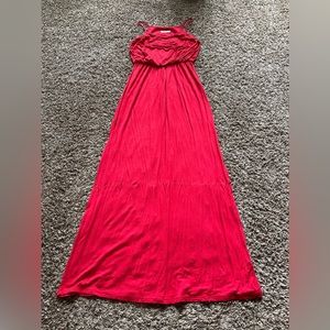 Mikey & Joey Red Maxi Dress